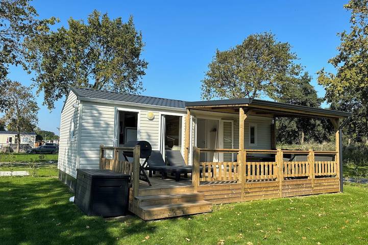 Chalet für 4 Personen, mit Garten