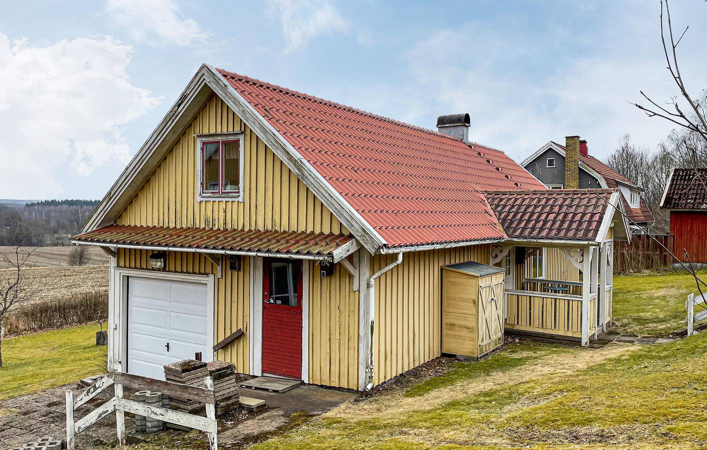 Ferienhaus für 6 Personen mit Garten in Västergötland