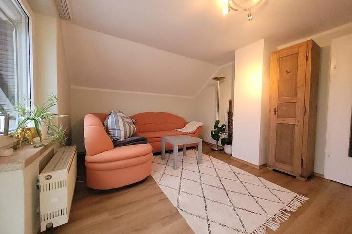 Ferienwohnung für 4 Personen, mit Balkon und Garten
