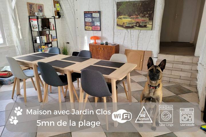 Gîte pour 6 personnes, avec jardin et terrasse, animaux acceptés - 1