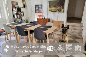 Gîte pour 6 personnes, avec terrasse et jardin, animaux acceptés dans la Somme