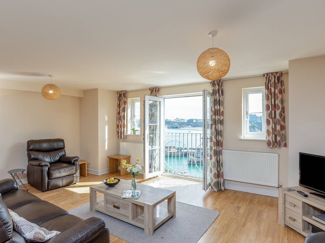 Entire apartment, 6 Harbour View in Newquay, Cornwall