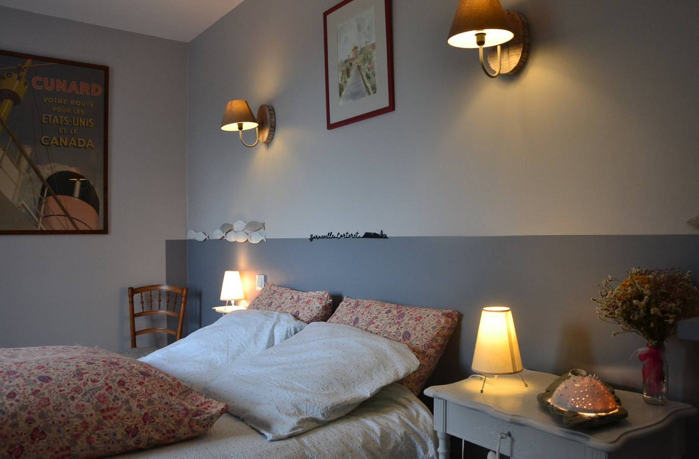 Chambres d'hôtes "Les Ormeaux" - Chambre 1 in Barneville-Carteret, Côte de la Déroute