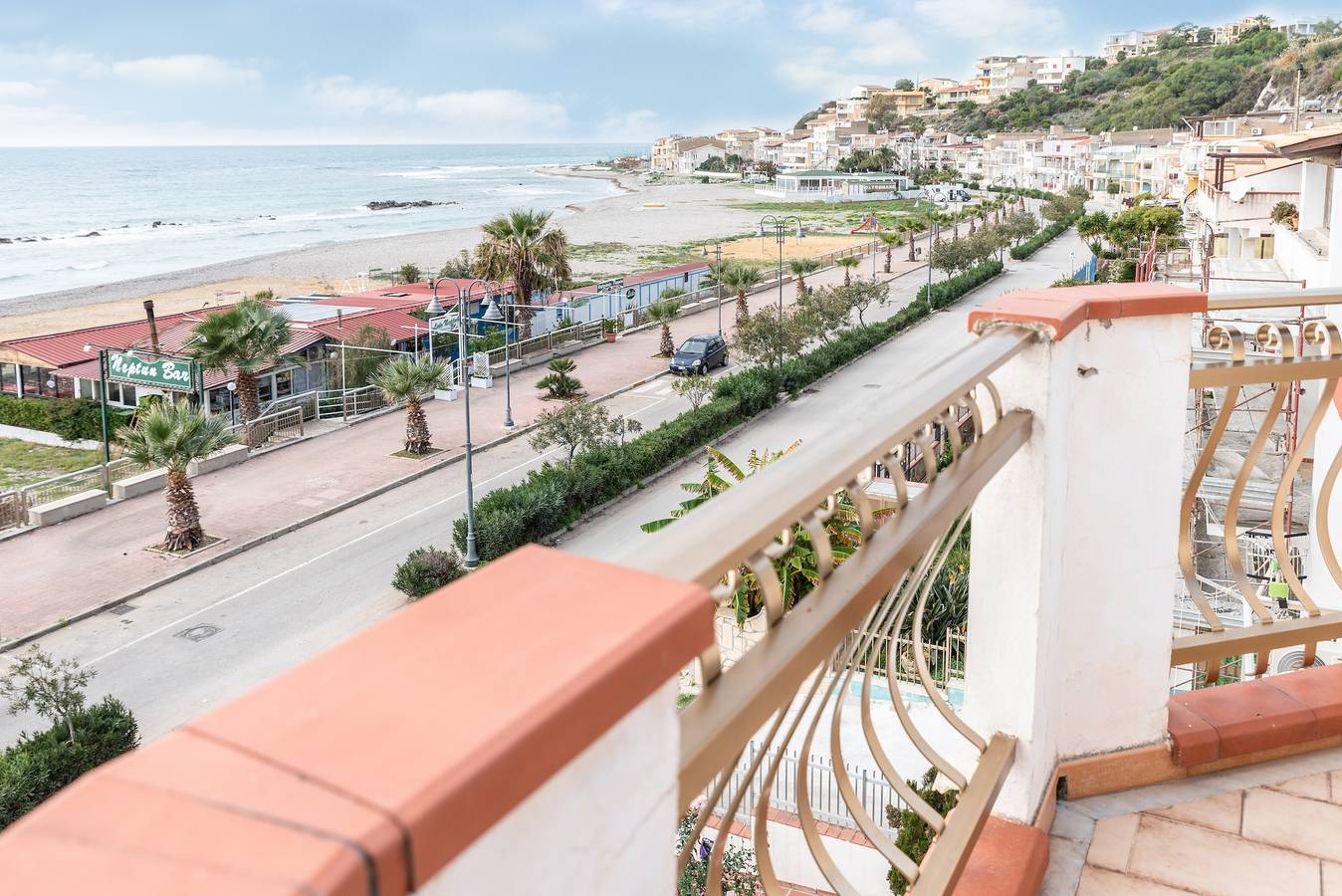 Casa vacanze 'Appartamento A - Le Terrazze' con vista mare, Wi-Fi e aria condizionata in Seccagrande, Ribera