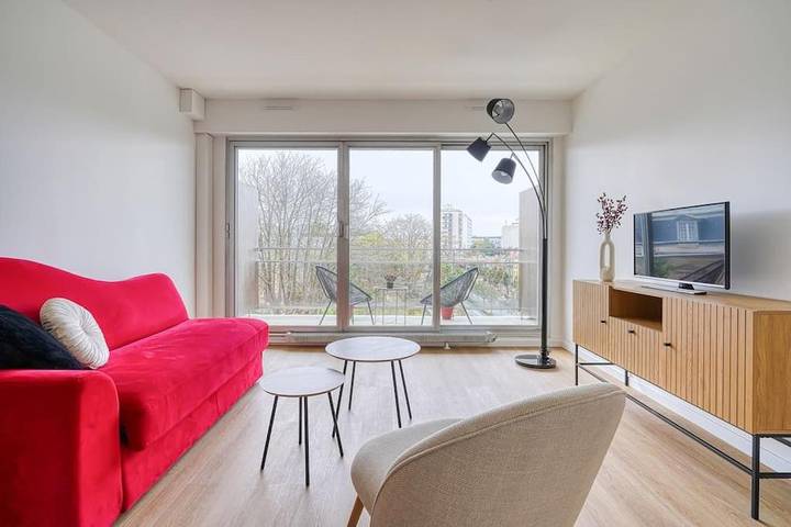 Gîte pour 2 personnes, avec vue et balcon, animaux acceptés à Vanves - 2