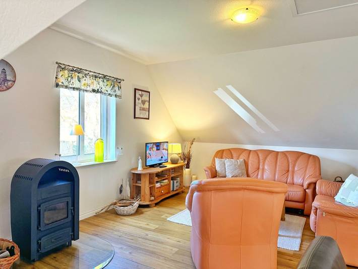 Ferienhaus für 8 Personen, mit Garten und Sauna sowie Pool und Ausblick, mit Haustier an der Ostsee - 4