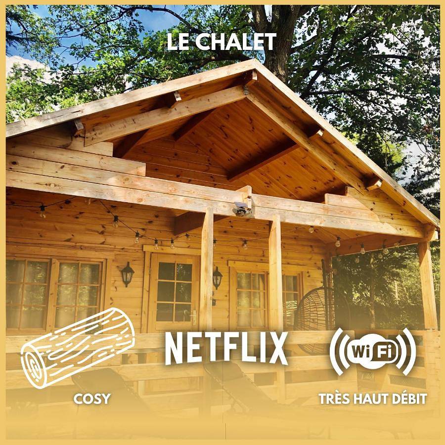 Le Chalet - Piscine - Netflix and chill in Nargis (actrice), Région de Montargis