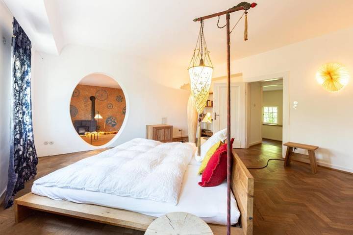 Vacation rental for 4 people, with Balcony and Terrace as well as Yard and View in Darmstadt