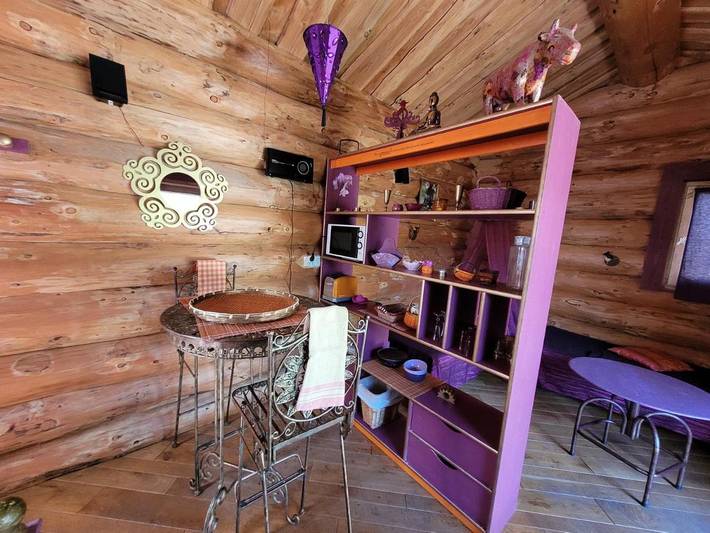 Camping pour 5 personnes, avec vue ainsi que terrasse et jardin dans l' Aube - 2