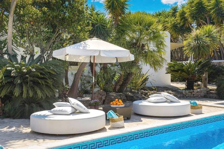 Casa rural para 10 personas, con jardín además de vistas y piscina, Se admiten mascotas en San Rafael de Sa Creu - 2