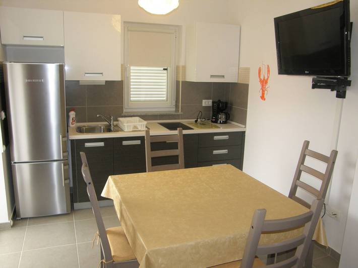 Ferienwohnung für 3 Personen, mit Balkon/Terrasse in Baska
