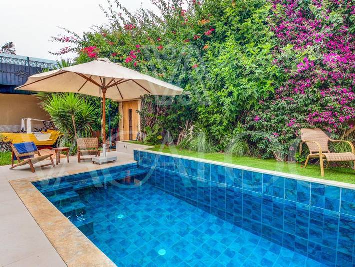 Villa pour 7 personnes, avec terrasse et piscine