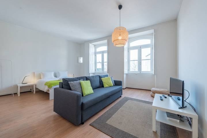 Studio for 4 personer i Porto