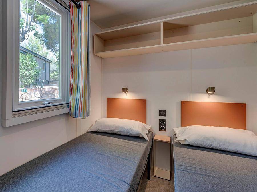 Club del Sole Vigna sul Mar Family Collection - Mobile home 4 persons - Comfort | 2 Bedrooms | 4 Pers. | Terrace, elevated, not covered | Air conditioning in Ferrara Province