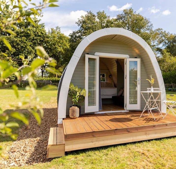 De verpozing - Tinyhouse Nr1 in Nationalpark De Maasduinen