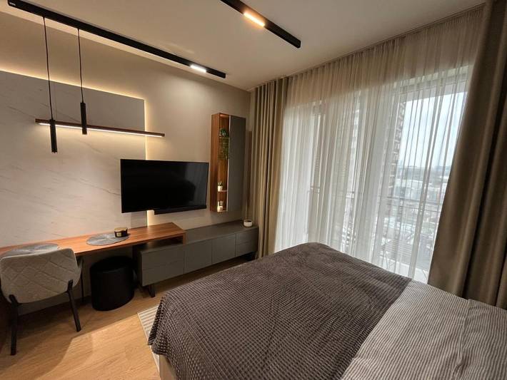 Apartament wakacyjny dla 2 osób, z taras i widok w Belgrad