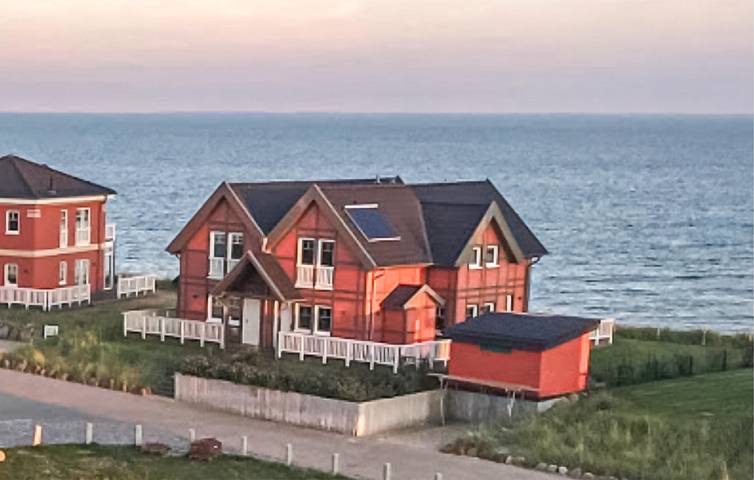 Ferienhaus mit Meerblick für 4 Personen, mit Terrasse in Olpenitz