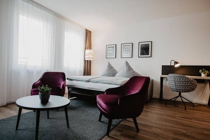 Ferienhaus für 6 Personen, mit Balkon und Terrasse sowie Garten und Ausblick in Forchheim - 3