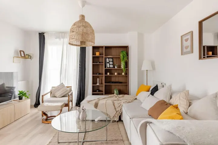 Apartamento de vacaciones para 6 personas, con terraza y jardín - 1