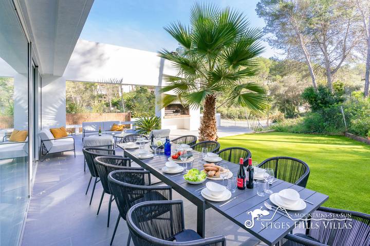 Chalet para 12 personas, con jardín y balcón, Familias con niños en Provincia de Barcelona - 4