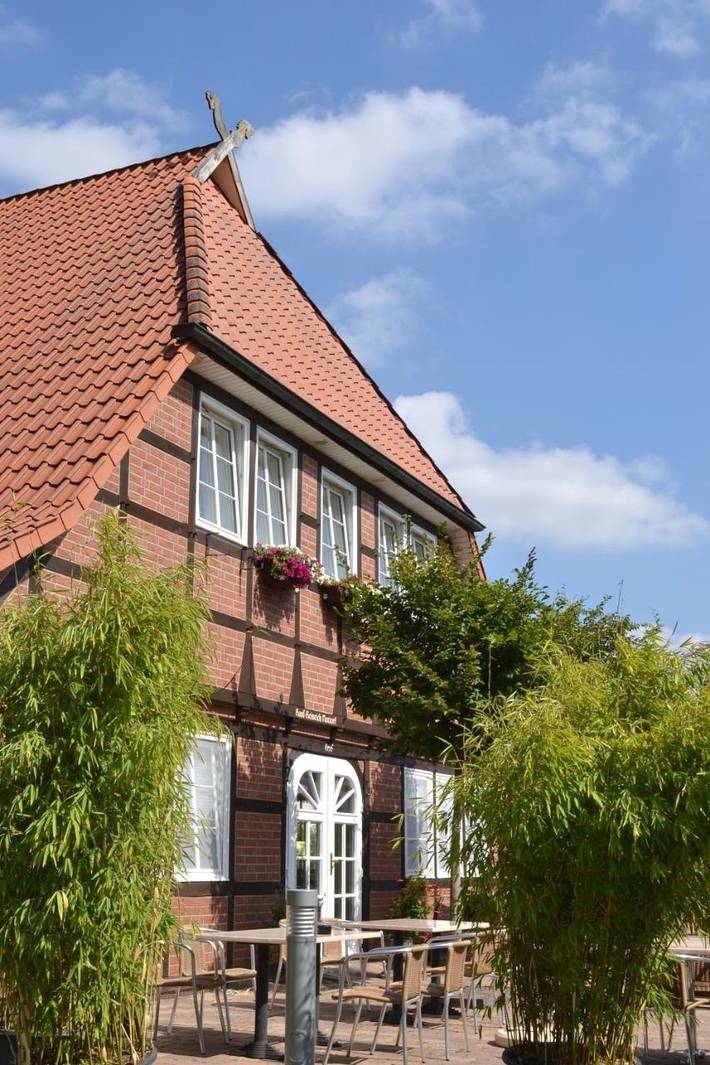 Ferienhaus für 8 Personen, mit Balkon und Terrasse sowie Garten und Ausblick in Soltau