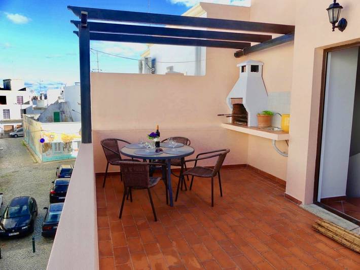 Casa de férias para 4 pessoas, com terraço e vista em Olhão (Portugal)