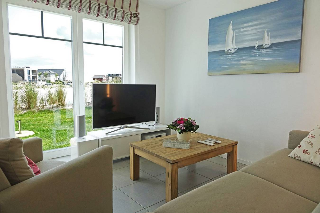Strandgut - direkt am Strand, Terrasse, Balkon, Sauna, Whirlwanne, Kamin in Olpenitz, Kappeln