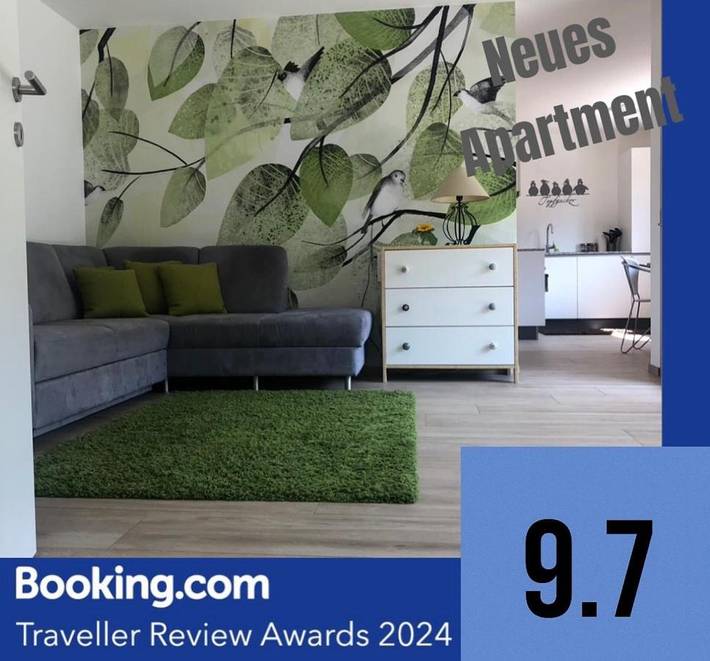 Appartement de vacances pour 4 personnes, avec terrasse et vue, animaux acceptés