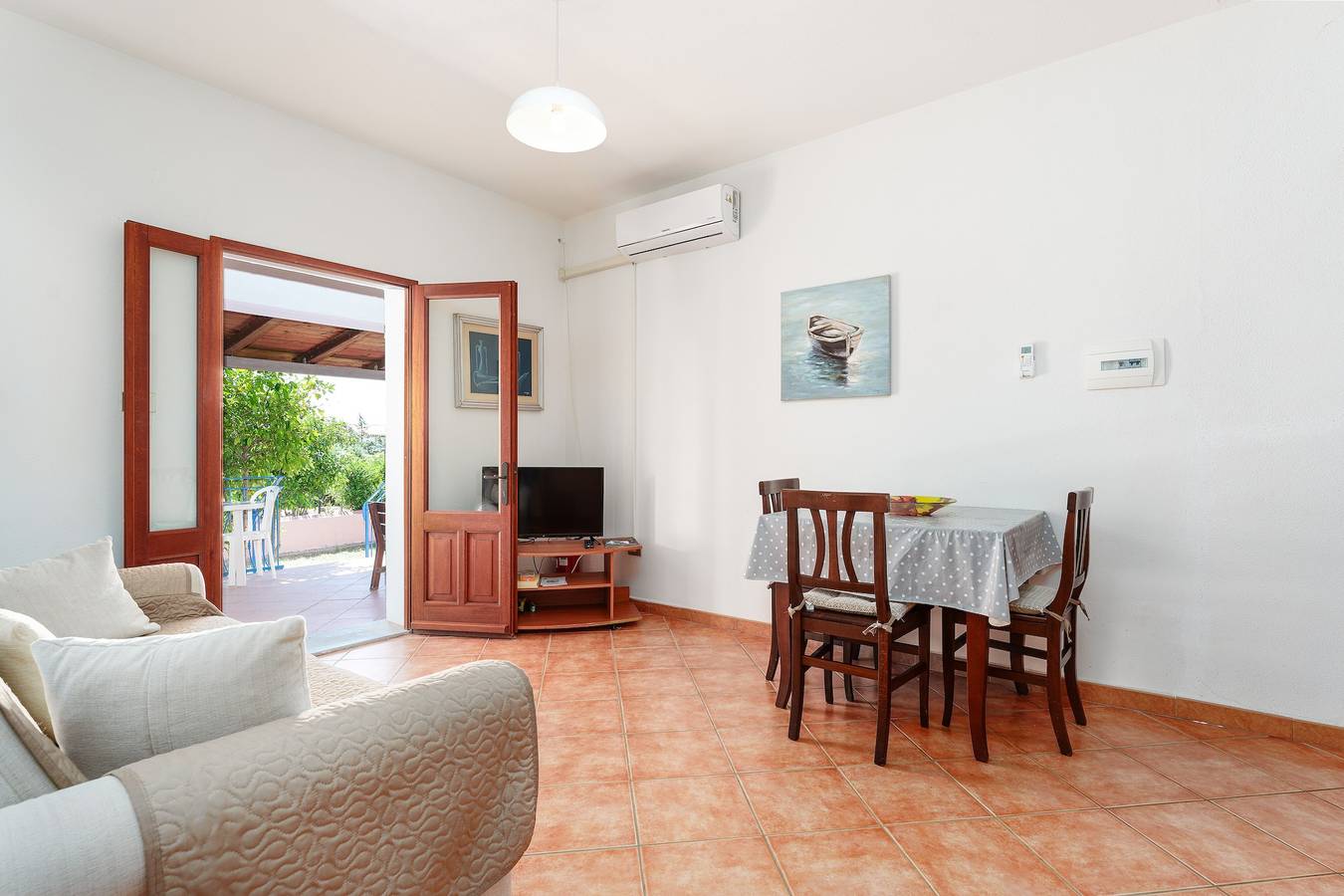 Ferienhaus 'Le Campanelle a Fuile Mare' mit privater Terrasse, Wlan & Klimaanlage in Sas Linnas Siccas, Orosei