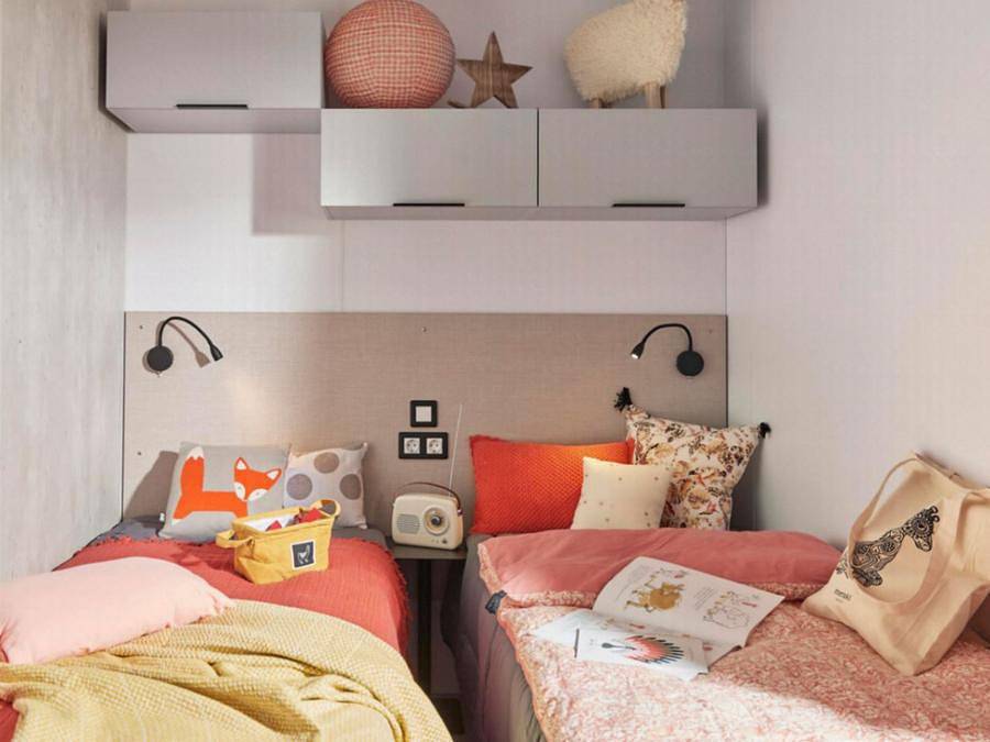 Camping Paradis les Pins - Royan - Mobilheim 4 personen - Premium+ 2Sch 4p Gl in Saint-Palais-sur-Mer, Côte de Beauté