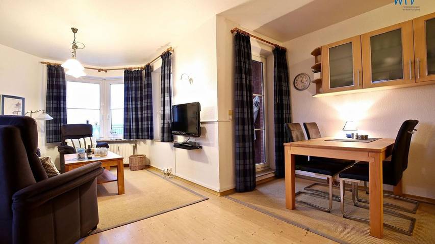 Ferienwohnung für 4 Personen, mit Sauna und Garten sowie Balkon auf Wangerooge