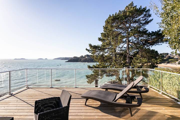 Maison de vacances pour 4 personnes, avec Terrasse dans Côte d’Émeraude