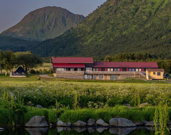 Bungalow für 3 Personen, mit Garten und Ausblick in Norwegen