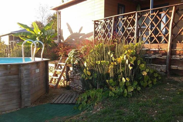 Chalet pour 6 personnes, avec balcon et jardin - 1