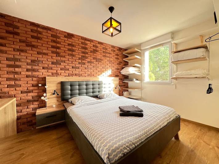 Ferienwohnung für 4 Personen, mit Garten und Pool