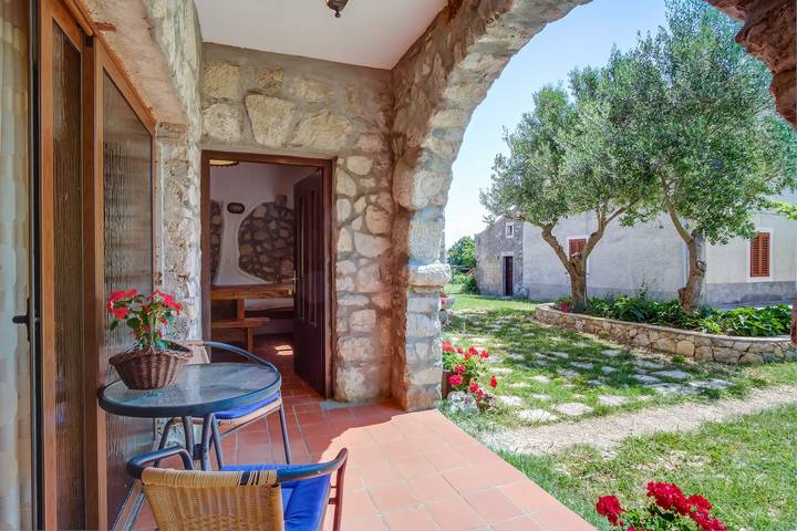 Ferienwohnung für 3 Personen, mit Balkon/Terrasse auf Cres