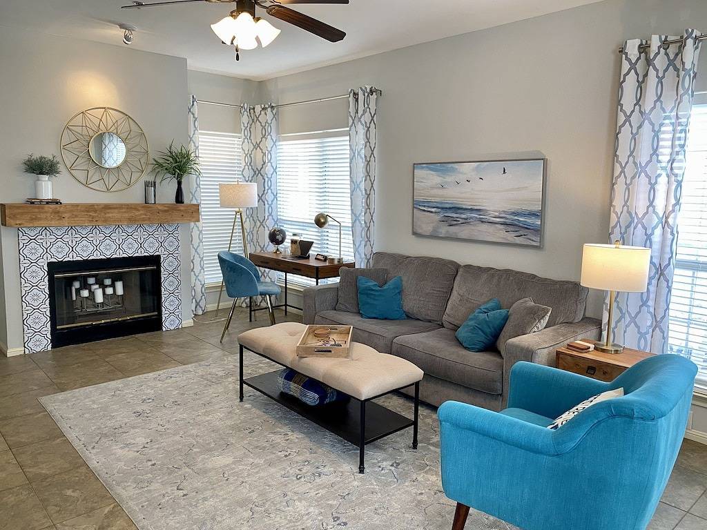 Ganze Wohnung, Peaceful Getaway at Island of Lake Travis- Beautifully decorated- Huge patio! in Lago Vista, Lake Travis