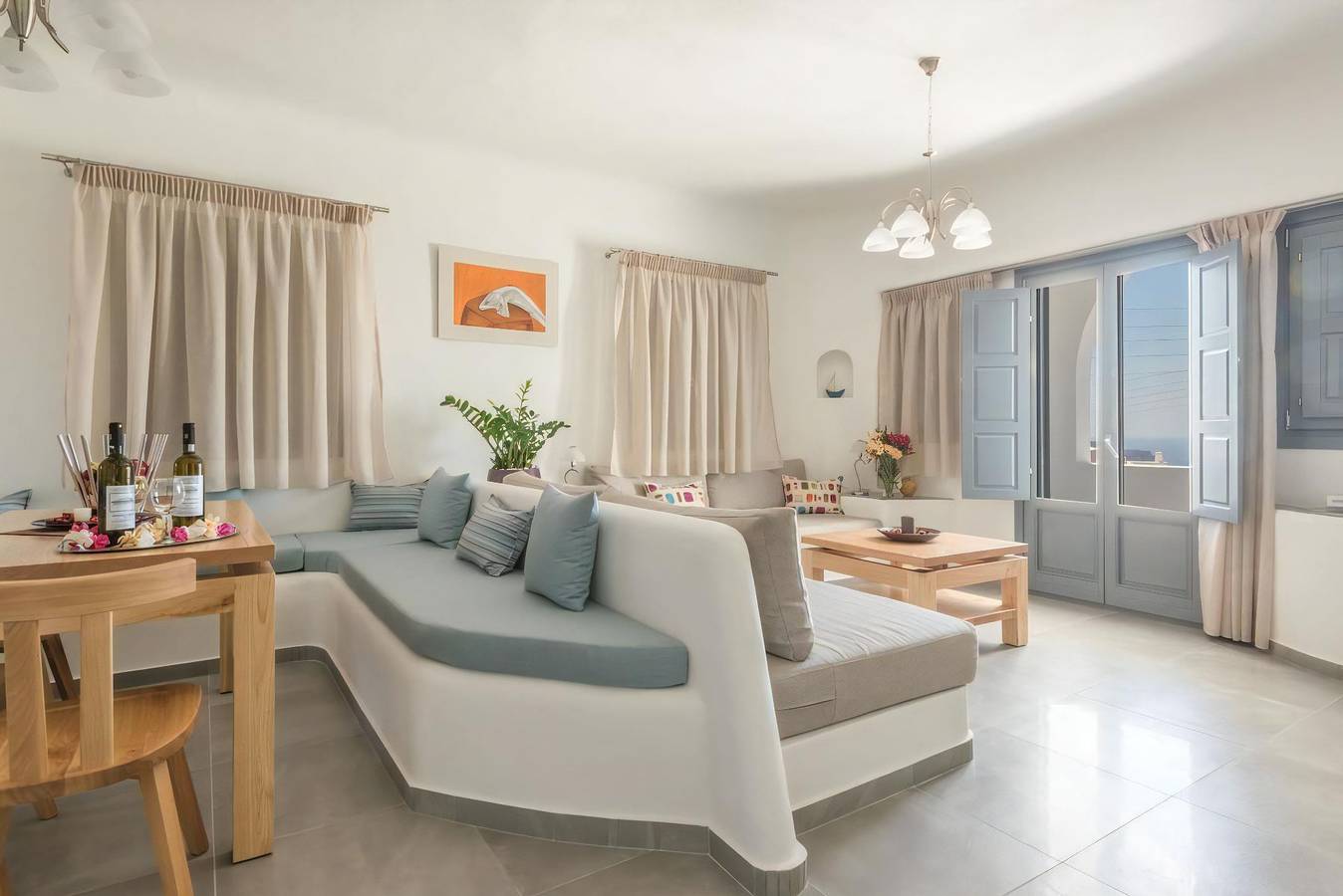 Beautiful Megalochori Villa | Luxury Villa | 2 Bedrooms | Private Hot Tub & Uninterrupted Views of the Caldera | Megalochori in Megalochori, Santorin