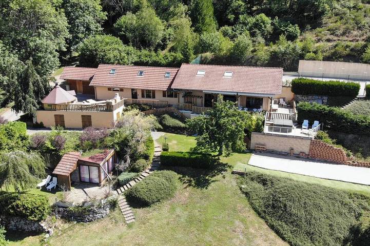 Villa pour 15 personnes, avec jacuzzi, animaux acceptés