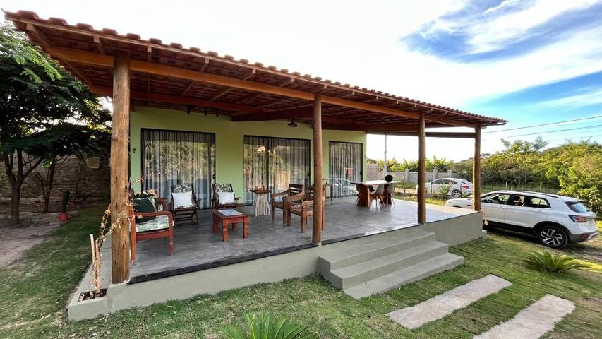 Casas e apartamentos de temporada para 6 pessoas, com vista e jardim, com animais de estimação na Chapada Diamantina