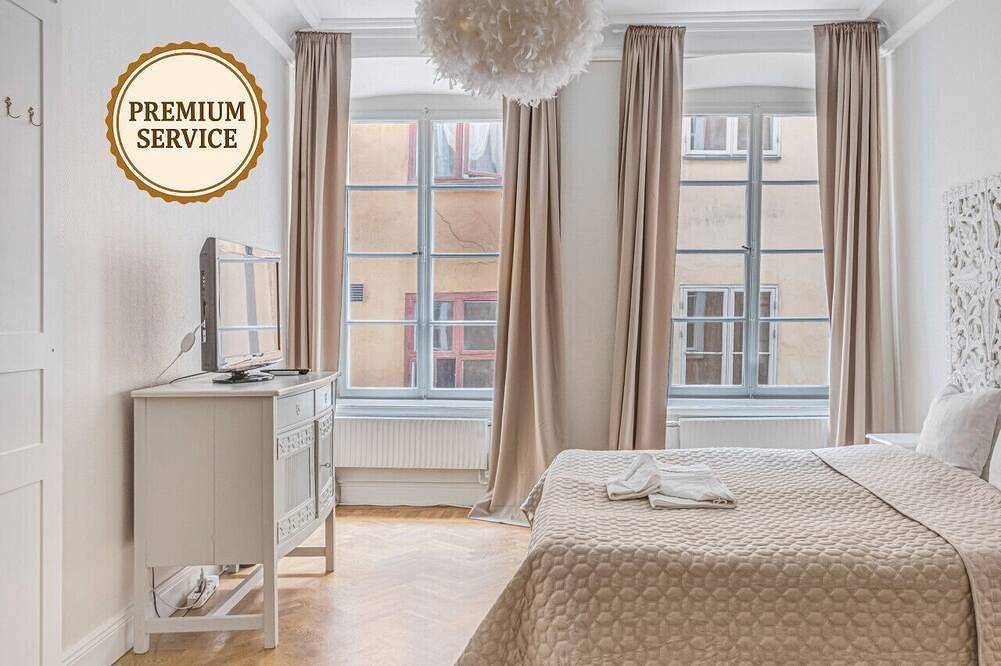 Apartamento entero, Unik lägenhet i gamla stan in Estocolmo, Mar báltico sueco