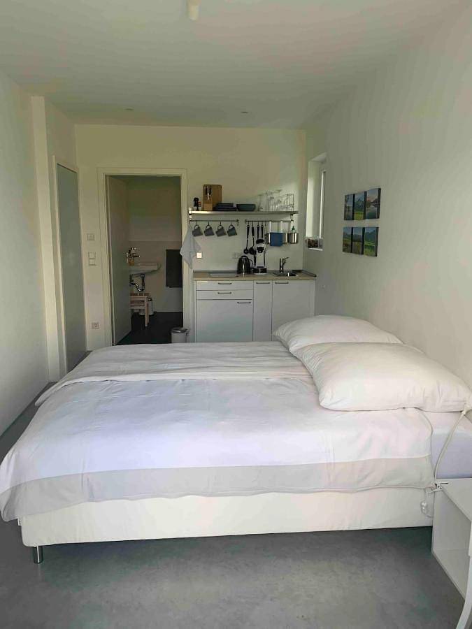 Cały apartament, Studio mit Alpenblick und privaten Terrasse in Großweil, Alpy Bawarskie