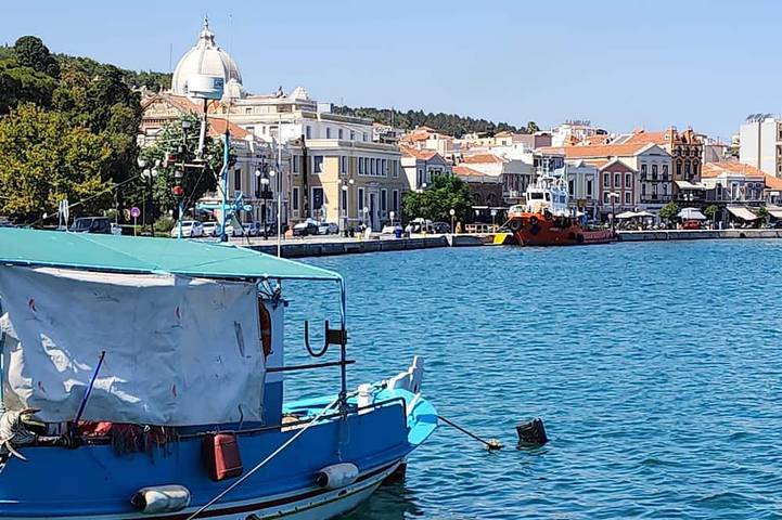 Vakantieappartement voor 2 personen, met balkon in Lesbos