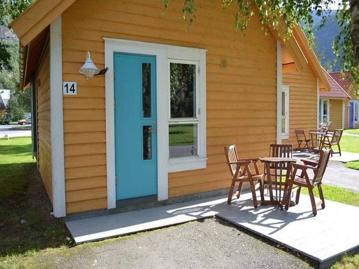 Ferienhaus für 4 Personen, mit Terrasse in Lærdal