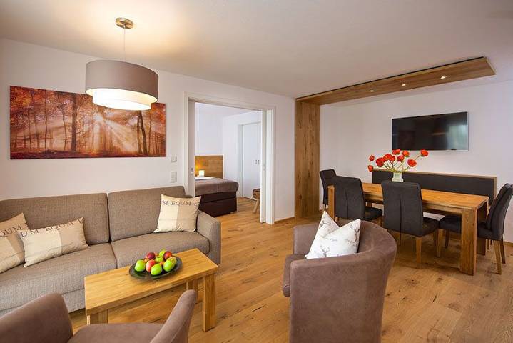 Ferienwohnung für 4 Personen, mit Terrasse und Garten sowie Sauna und Ausblick in Oberstaufen - 3