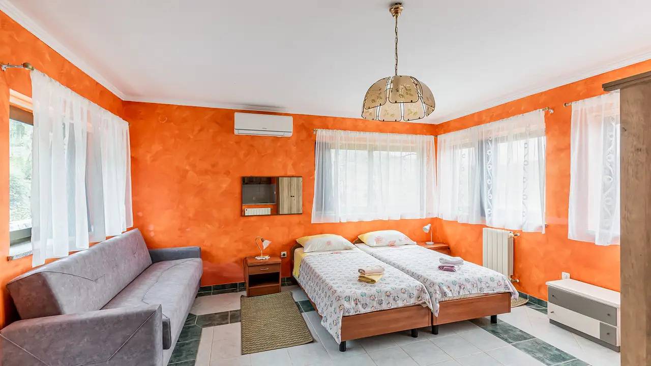 Ganzes Studio, Studio für 3 Personen (28 m²) in Brseč in Martina (Kvarner Bucht), Moscenicka Draga