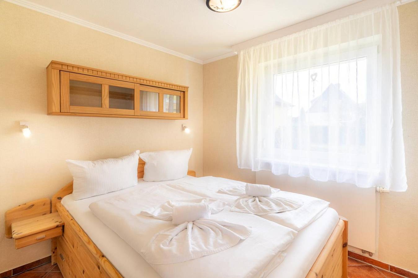 Ganze Wohnung, Gemütliche 3-Zimmer-Ferienwohnung auf der Insel Usedom, ebenerdig und ideal für 2 bis 6 Personen in Pudagla, Usedom