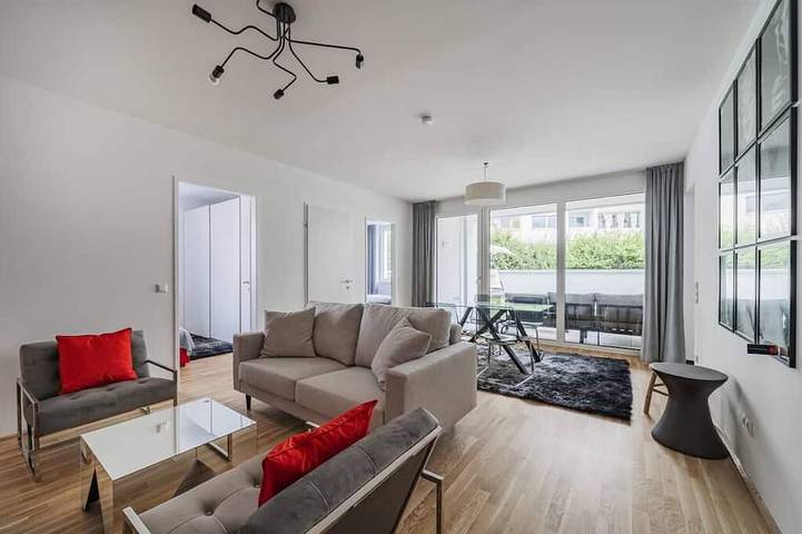 Ferienwohnung für 4 Personen, mit Garten und Balkon, mit Haustier - 1