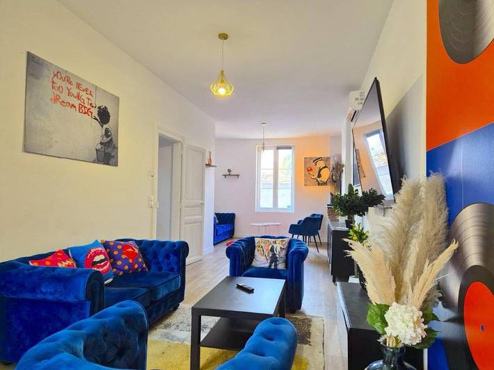 Villa pour 10 personnes, avec terrasse et jardin à Reims