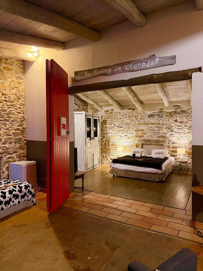 Restaurant et Chambres d'Hôtes La Ferme de Cornadel in Anduze, Parc national des Cévennes
